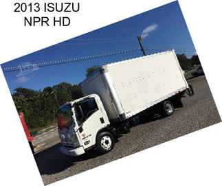 2013 ISUZU NPR HD