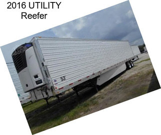 2016 UTILITY Reefer