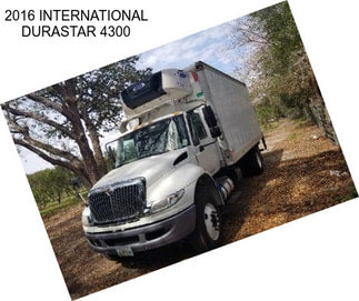 2016 INTERNATIONAL DURASTAR 4300