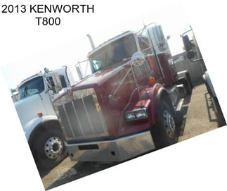 2013 KENWORTH T800