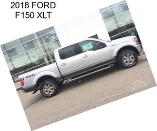 2018 FORD F150 XLT