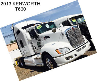 2013 KENWORTH T660