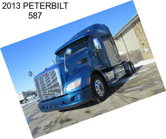 2013 PETERBILT 587