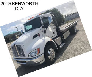 2019 KENWORTH T270