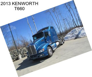 2013 KENWORTH T660