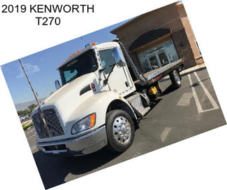 2019 KENWORTH T270