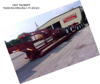 1997 TALBERT T4DW-50-HRG-RA-1-T1-EC2/2