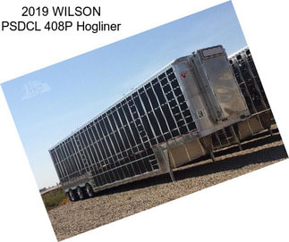 2019 WILSON PSDCL 408P Hogliner