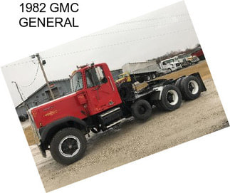 1982 GMC GENERAL