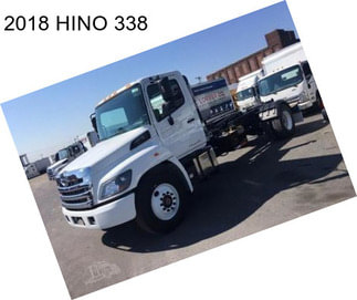 2018 HINO 338