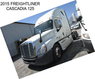 2015 FREIGHTLINER CASCADIA 125