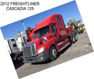 2012 FREIGHTLINER CASCADIA 125