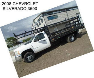 2008 CHEVROLET SILVERADO 3500