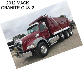 2012 MACK GRANITE GU813