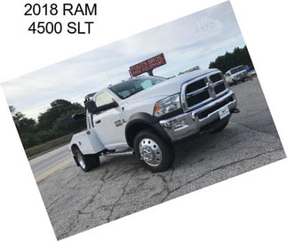 2018 RAM 4500 SLT