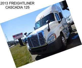 2013 FREIGHTLINER CASCADIA 125