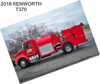 2016 KENWORTH T370