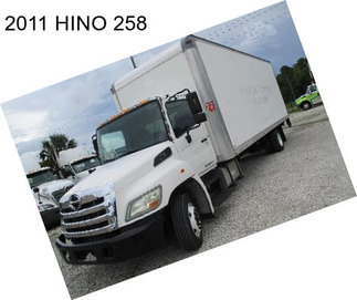 2011 HINO 258