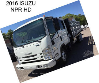 2016 ISUZU NPR HD