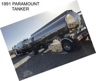 1991 PARAMOUNT TANKER