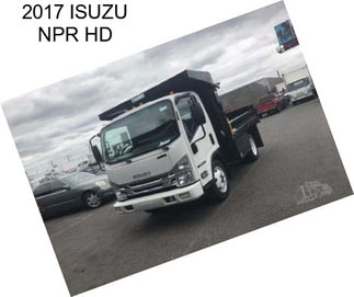 2017 ISUZU NPR HD