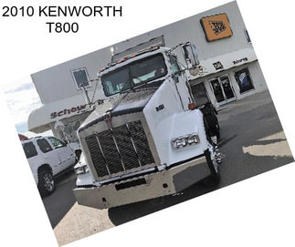 2010 KENWORTH T800