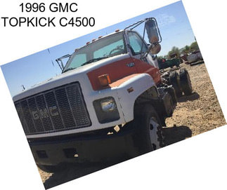 1996 GMC TOPKICK C4500