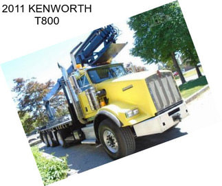 2011 KENWORTH T800