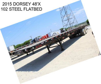 2015 DORSEY 48\'X 102\