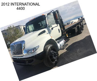 2012 INTERNATIONAL 4400