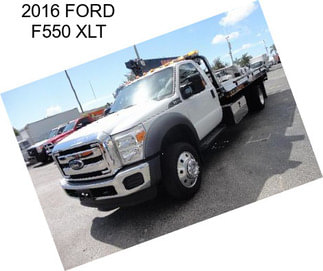 2016 FORD F550 XLT