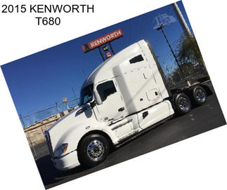 2015 KENWORTH T680