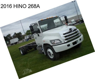 2016 HINO 268A