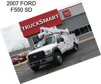 2007 FORD F550 SD