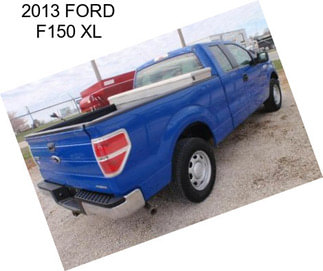 2013 FORD F150 XL