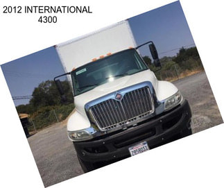 2012 INTERNATIONAL 4300