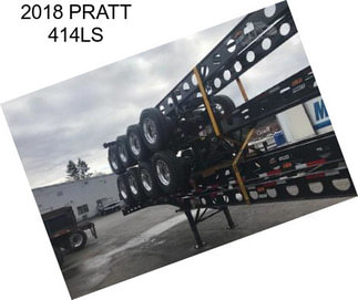 2018 PRATT 414LS