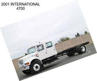 2001 INTERNATIONAL 4700