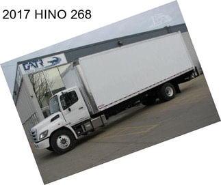 2017 HINO 268