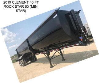 2019 CLEMENT 40 FT ROCK STAR 60 (MINI STAR)