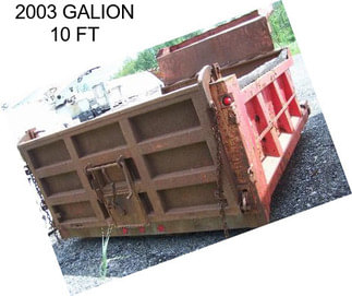 2003 GALION 10 FT