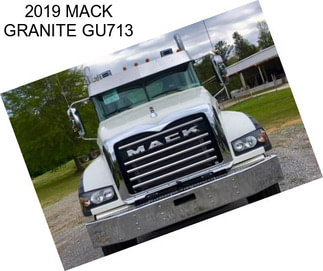 2019 MACK GRANITE GU713