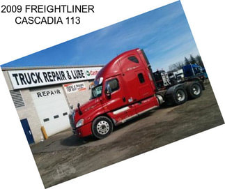 2009 FREIGHTLINER CASCADIA 113