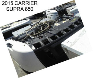 2015 CARRIER SUPRA 850