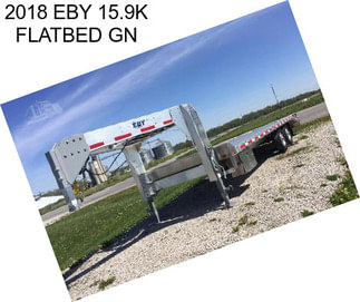 2018 EBY 15.9K FLATBED GN