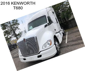 2016 KENWORTH T680