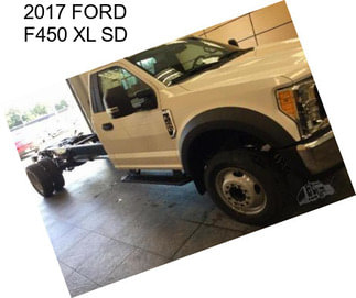 2017 FORD F450 XL SD