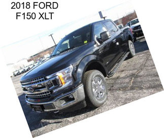 2018 FORD F150 XLT