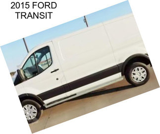 2015 FORD TRANSIT