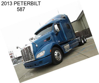 2013 PETERBILT 587